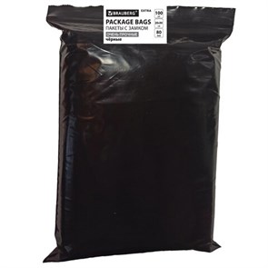 {{photo.Alt || photo.Description || 'Пакеты ZIP-LOCK ОЧЕНЬ ПРОЧНЫЕ, комплект 100 шт., 200x300 мм, ПВД, 80 мкм, ЧЁРНЫЕ, BRAUBERG, 608931'}}