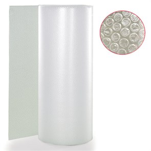 Пленка воздушно-пузырчатая 3-х слойная, ширина 1,2 м, длина 100 м, плотность 60 г/м2 603926