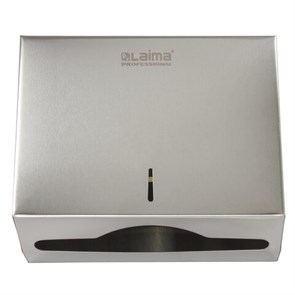 {{photo.Alt || photo.Description || 'Диспенсер для полотенец LAIMA PROFESSIONAL BASIC (H2) Z-сложения, нержавеющая сталь, матовый, 605050'}}