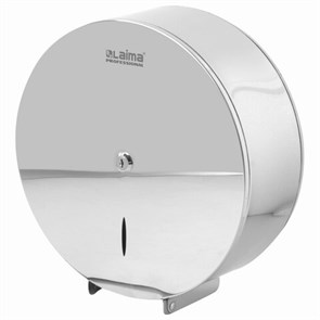 {{photo.Alt || photo.Description || 'Диспенсер для туалетной бумаги LAIMA PROFESSIONAL INOX, (Система T1) БОЛЬШОЙ, нержавеющая сталь, зеркальный, 605701'}}