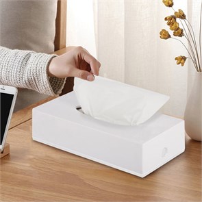 {{photo.Alt || photo.Description || 'Диспенсер для косметических салфеток LAIMA CLASSIC, настольный/настенный, пластиковый, белый, 605392'}}