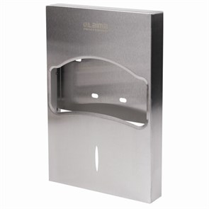 {{photo.Alt || photo.Description || 'Диспенсер для покрытий на унитаз LAIMA PROFESSIONAL INOX, 1/4 сложения, нержавеющая сталь, матовый, 605704'}}