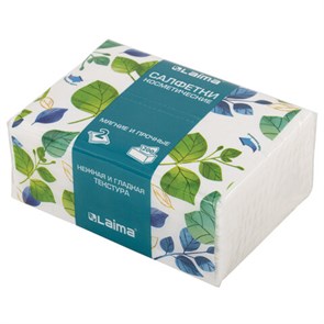 {{photo.Alt || photo.Description || 'Салфетки косметические 200 шт. в упаковке, 2 слоя, 13,5х19 см, LAIMA PREMIUM UNIT PACK, 116357'}}