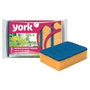 {{photo.Alt || photo.Description || 'Губки бытовые MAXI, 3х10х7,5 см, КОМПЛЕКТ 5 шт., поролон/абразив, для посуды/уборки PREMIUM, YORK, 30300'}}