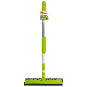 {{photo.Alt || photo.Description || 'Окномойка ЛЮБАША, алюминиевая телескопическая ручка 50-90 см, рабочая часть 25 см (стяжка, губка, ручка), 603613'}}