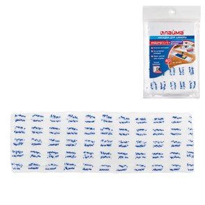 {{photo.Alt || photo.Description || 'Насадка МОП плоская для швабры/держателя 40 см, карманы (ТИП К), микрофибра/абразив, упаковка, LAIMA, 601477'}}