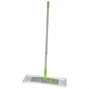 {{photo.Alt || photo.Description || 'Швабра с флаундером 40 см, телескопический черенок 120 см, резьба 1,6 см, микрофибра/абразив (тип К), ЛЮБАША, 605029'}}