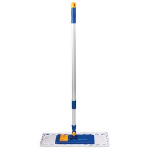 {{photo.Alt || photo.Description || 'Швабра с флаундером 40 см, телескопический черенок 130 см, резьба 1,6 см, микрофибра/абразив (ТИП К), LAIMA, 601462'}}