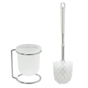 {{photo.Alt || photo.Description || 'Ерш для унитаза LAIMA на металлической подставке, пластиковый, хромовый, 607426'}}