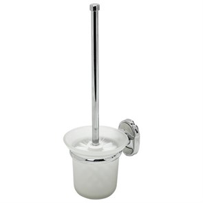 {{photo.Alt || photo.Description || 'Ерш для унитаза LAIMA, подставка из толстого стекла, крепление к стене, хромированная сталь, 607425'}}