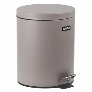 {{photo.Alt || photo.Description || 'Ведро мусорное с педалью 12 литров &quot;Classic&quot;, СЕРОЕ МАТОВОЕ, металлическое, со съемным внутренним ведром, LAIMA, 604944'}}