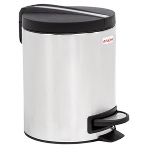 {{photo.Alt || photo.Description || 'Ведро мусорное с педалью 5 литров &quot;Modern&quot;, МАТОВОЕ, нержавеющая сталь, со съемным внутренним ведром, LAIMA, 606301'}}