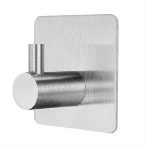 {{photo.Alt || photo.Description || 'Крючки самоклеящиеся универсальные 4,5x4,5 см, КОМПЛЕКТ 4 шт., сталь, серебристые, LAIMA Home, 608785'}}