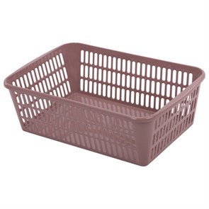 {{photo.Alt || photo.Description || 'Корзинка 4 литра универсальная, 9,5х30х19,5 см, для хранения, пластик, ассорти, 332, 433320065'}}