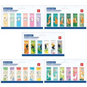 {{photo.Alt || photo.Description || 'Закладки для книг МАГНИТНЫЕ, &quot;ANIMALS&quot;, набор 30 шт., 60x20 мм, BRAUBERG, 113176'}}