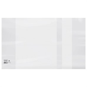 {{photo.Alt || photo.Description || 'Обложка ПЭ со штрихкодом для тетрадей и дневников, С ЗАКЛАДКОЙ, ПЛОТНАЯ, 140 мкм, 210х350 мм, прозрачная, ПИФАГОР, 229370'}}