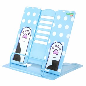 {{photo.Alt || photo.Description || 'Подставка для книг и учебников BRAUBERG KIDS &quot;Lil Paws&quot;, регулируемый угол наклона, металл, 238053'}}