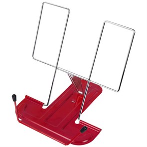 {{photo.Alt || photo.Description || 'Подставка для книг и учебников BRAUBERG LINE, металлическая, красная, европодвес, 237965'}}