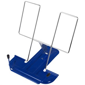 {{photo.Alt || photo.Description || 'Подставка для книг и учебников BRAUBERG LINE, металлическая, синяя, европодвес, 237966'}}