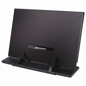 {{photo.Alt || photo.Description || 'Подставка для книг и учебников BRAUBERG, регулируемый наклон, металл/пластик, черная, 237446'}}