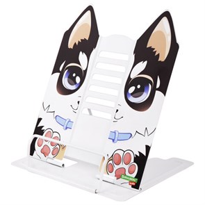 {{photo.Alt || photo.Description || 'Подставка для книг и учебников фигурная BRAUBERG KIDS &quot;Puppy&quot;, регулируемый угол наклона, металл, 238058'}}