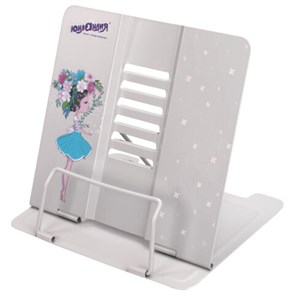 {{photo.Alt || photo.Description || 'Подставка для книг и учебников ЮНЛАНДИЯ &quot;Flower girl&quot;, регулируемый наклон, металлическая, 237578'}}