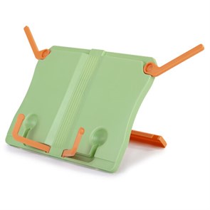 {{photo.Alt || photo.Description || 'Подставка для книг и учебников ЮНЛАНДИЯ, регулируемый наклон, ABS-пластик, светло-зеленая, 237898'}}