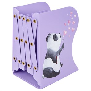 {{photo.Alt || photo.Description || 'Подставка-держатель для книг и учебников BRAUBERG KIDS &quot;Panda&quot;, раздвижная, металлическая, 238064'}}