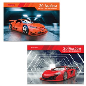 {{photo.Alt || photo.Description || 'Альбом для рисования А4 20 л., скоба, обложка картон, BRAUBERG, 202х285 мм, &quot;Автомир&quot; (2 вида), 105604'}}