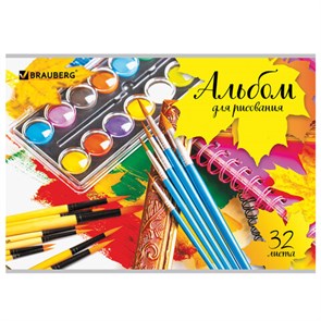 {{photo.Alt || photo.Description || 'Альбом для рисования А4, 32 листа, скоба, обложка картон, BRAUBERG, 202х285 мм, &quot;Краски&quot; (1 вид), 105063'}}