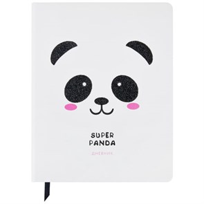 {{photo.Alt || photo.Description || 'Дневник 1-11 класс 48 л., кожзам (твердая), печать, глиттер, ЮНЛАНДИЯ, &quot;Панда&quot;, 106558'}}