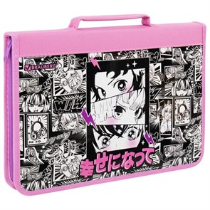 {{photo.Alt || photo.Description || 'Папка на молнии BRAUBERG А4 с ручкой, с органайзером, 1 отделение, &quot;Anime movie&quot;, 272216'}}