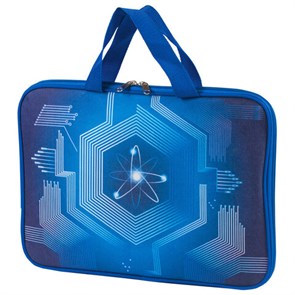 {{photo.Alt || photo.Description || 'Папка на молнии с ручками BRAUBERG, А4, 1 отделение, с подкладкой, полиэстер, 20 мм, &quot;Atom&quot;, 227089'}}