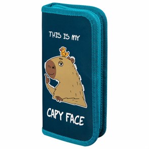 {{photo.Alt || photo.Description || 'Пенал ПИФАГОР, 1 отделение, ламинированный картон, 19х9 см, &quot;Capy face&quot;, 272245'}}