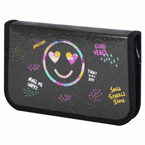 {{photo.Alt || photo.Description || 'Пенал ЮНЛАНДИЯ, 1 отделение, металлизированный картон, конгрев, 19х11 см, &quot;Smiley&quot;, 271508'}}