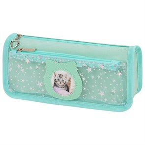 {{photo.Alt || photo.Description || 'Пенал мягкий ЮНЛАНДИЯ, 2 отделения, полиэстер, &quot;Kitty&quot;, мятный, 21х6х9 см, 270262'}}