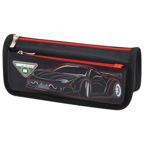 {{photo.Alt || photo.Description || 'Пенал мягкий ЮНЛАНДИЯ, 2 отделения, полиэстер, &quot;Speed car&quot;, черный, 21х6х9 см, 270273'}}