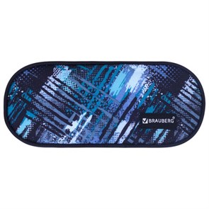 {{photo.Alt || photo.Description || 'Пенал-косметичка BRAUBERG овальный, полиэстер, &quot;Lines&quot;, 22х9х5 см, 229273'}}