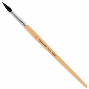 {{photo.Alt || photo.Description || 'Кисть BRAUBERG, белка, круглая, № 6, 200183'}}