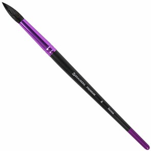 {{photo.Alt || photo.Description || 'Кисть белка, круглая № 8, BRAUBERG PREMIUM, 200977'}}