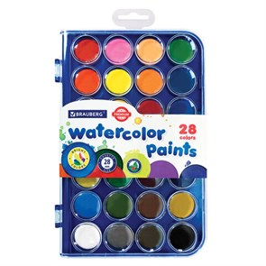 {{photo.Alt || photo.Description || 'Краски акварельные BRAUBERG &quot;PREMIUM&quot; 28 цветов, круглые кюветы 28 мм, пенал, 191745'}}