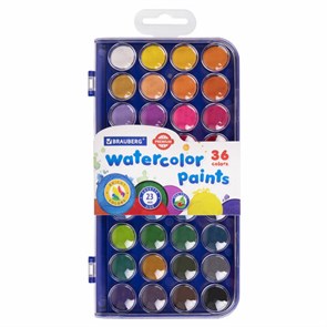 {{photo.Alt || photo.Description || 'Краски акварельные BRAUBERG &quot;PREMIUM&quot; 36 цветов, круглые кюветы 23 мм, пенал, 191746'}}