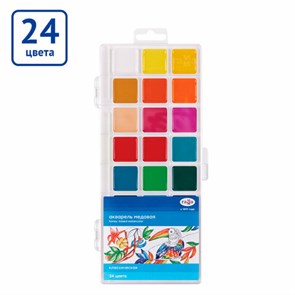 {{photo.Alt || photo.Description || 'Краски акварельные ГАММА &quot;Классическая&quot;, 24 цвета, медовые, пластиковый корпус, европодвес, 1009198'}}