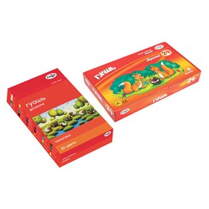 {{photo.Alt || photo.Description || 'Гуашь ГАММА &quot;Мультики&quot;, 24 цвета по 20 мл, картонная упаковка, 81220201'}}