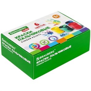 {{photo.Alt || photo.Description || 'Краски пальчиковые для малышей от 1 года, КЛАССИКА, 6 цветов по 40 мл, BRAUBERG KIDS, 192396'}}