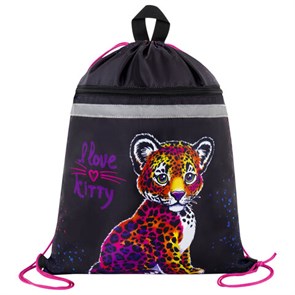 {{photo.Alt || photo.Description || 'Мешок для обуви BRAUBERG, с петлей, светоотражающая полоса, 2 отделения, 46х36 см, Leopard, 272395'}}