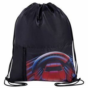 {{photo.Alt || photo.Description || 'Мешок для обуви ЮНЛАНДИЯ, карман на молнии, 33х42 см, &quot;High speed&quot;, 271055'}}