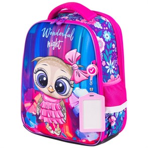 {{photo.Alt || photo.Description || 'Ранец BRAUBERG FIT, 2 отделения, &quot;Wonderful night&quot;, 3D-панель, 38х27х14 см, 270616'}}