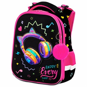 {{photo.Alt || photo.Description || 'Ранец BRAUBERG PREMIUM, 2 отделения, с брелоком, "Headphones", велюровая нашивка, 38х29х16 см, 273100'}}