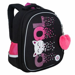 {{photo.Alt || photo.Description || 'Ранец GRIZZLY анатомическая спинка, c брелоком, для девочек, COOL, 36х28х20 см, RAz-486-4/1'}}